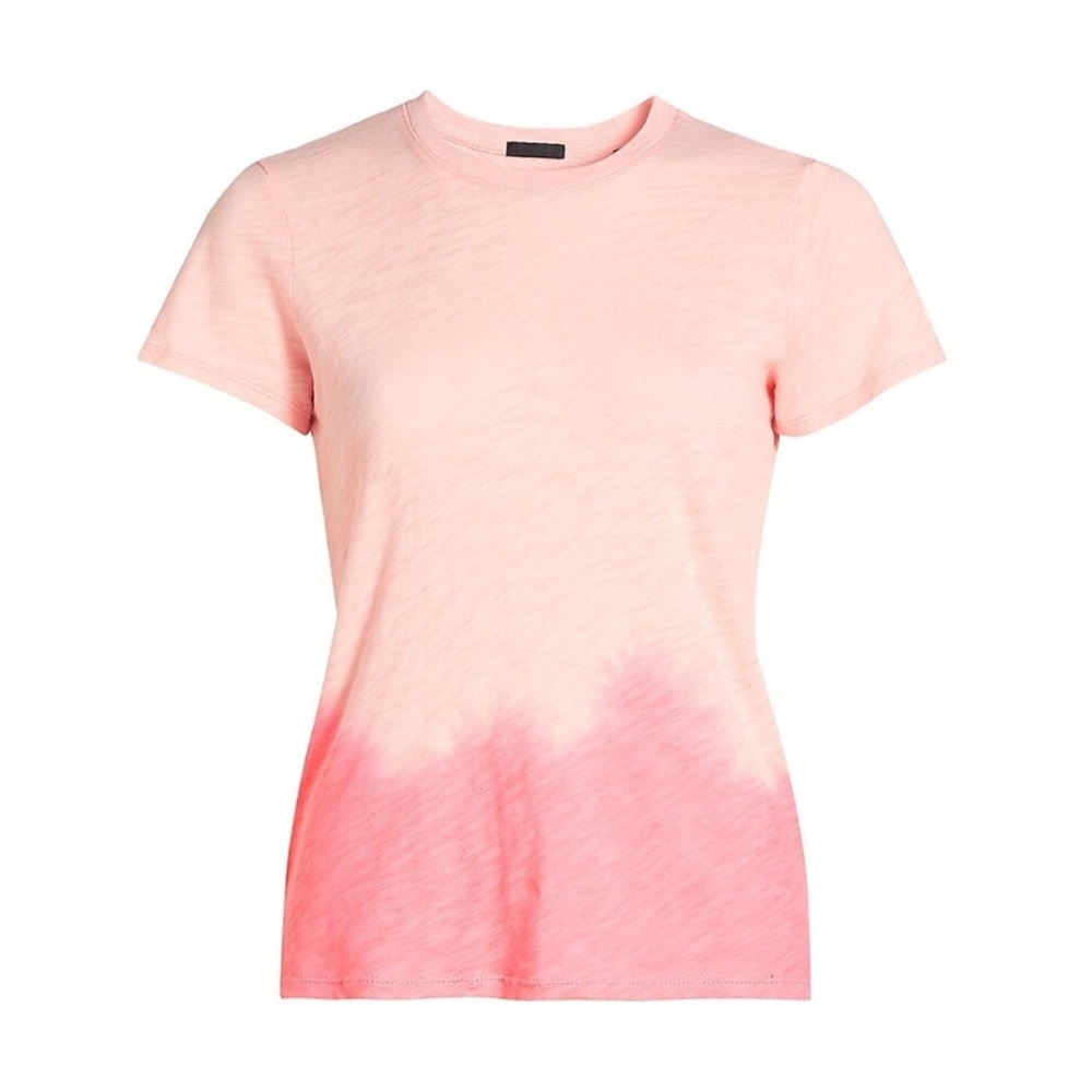 ATM Schoolboy Tee-Shirt in Cherry Blossom. - Picture 2 of 4